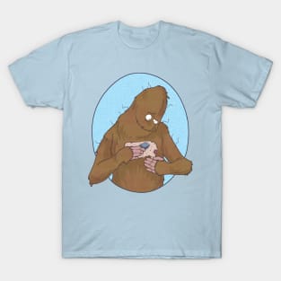 Bigfoot Shaving T-Shirt